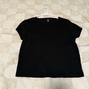 Wild Fable Black Short Sleeve Tee